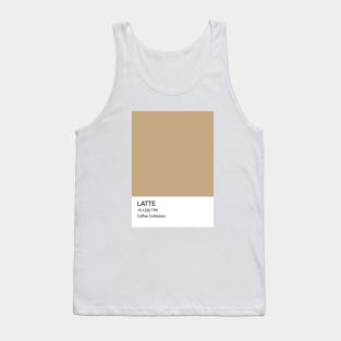 Cafe Latte Pantone Colour Tank Top